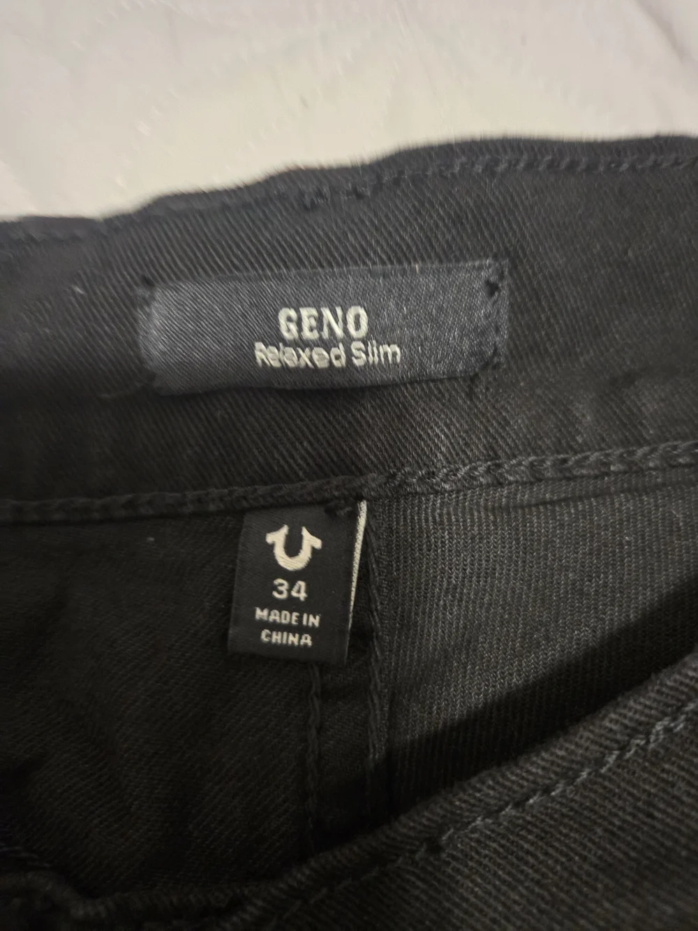 True Religion Men's Slim Straight Jeans in Black